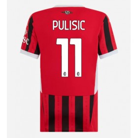 AC Milan Christian Pulisic #11 Hjemme skjorte til dame 2024-25 Kortermet